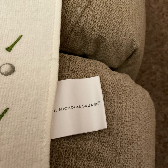 🌸3 for $18🌸 Christmas “Golfing Santa” W Golf Tees St. Nicholas Kitchen Towel - Picture 5 of 7